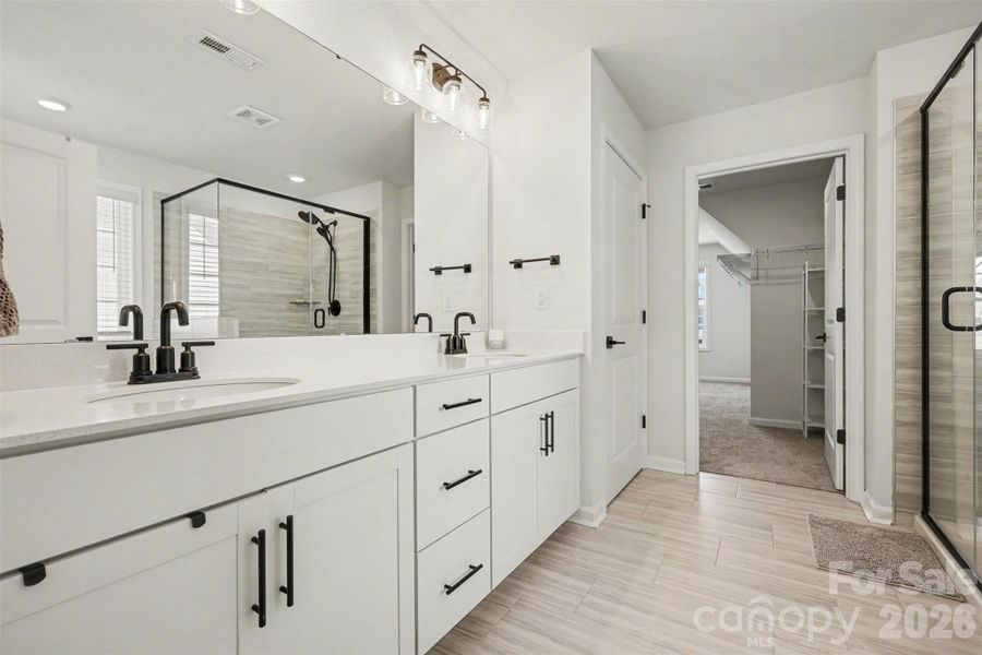 Furnished interior view inside a new home in Falls Cove, Troutman (Image 11).