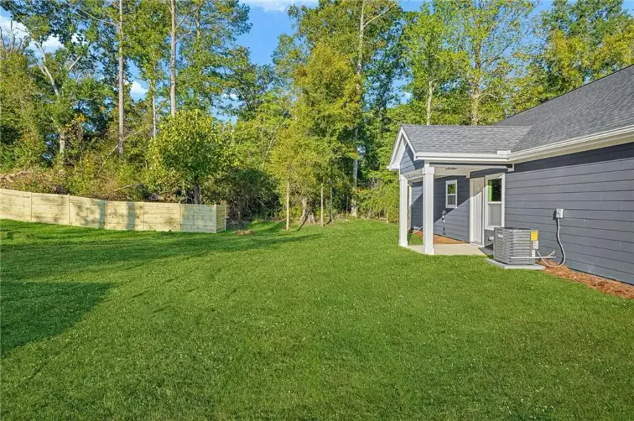 Exterior details and patio area of a home in , Conyers (Image 21).