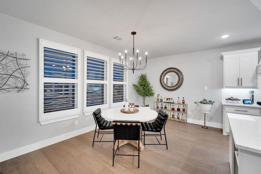 Furnished interior view inside a new home in Sweetgrass, Haslet (Image 15).