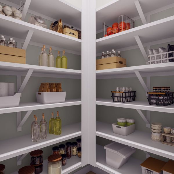 Representative interior finishes for a home built from the Foss by Tri Pointe Homes in Lariat, Liberty Hill (Image 18).