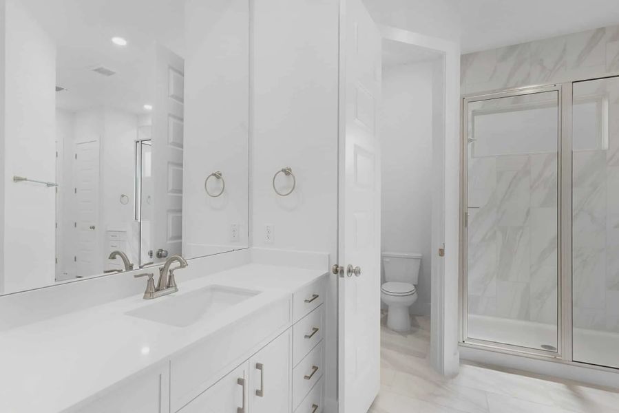 Furnished interior view inside a new home in Nolina, Georgetown (Image 12).
