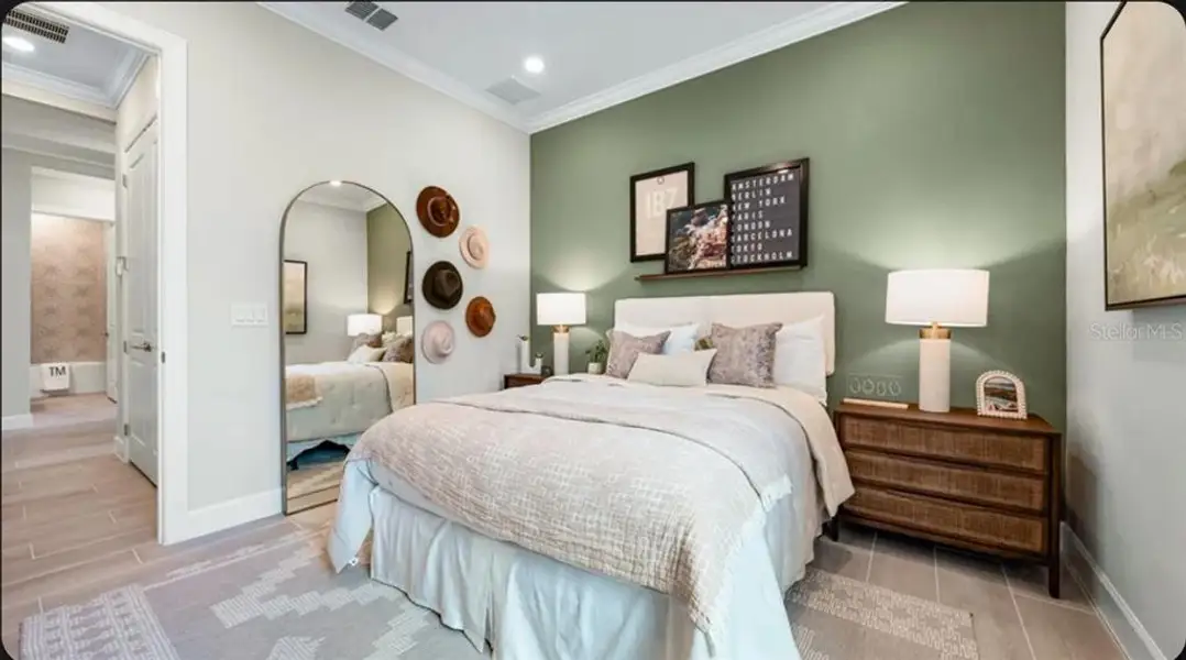 Furnished interior view inside a new home in Skye Ranch Community Group Page, Sarasota (Image 12). Furnished interior view inside a new home in Skye Ranch Community Group Page, Sarasota (Image 12).