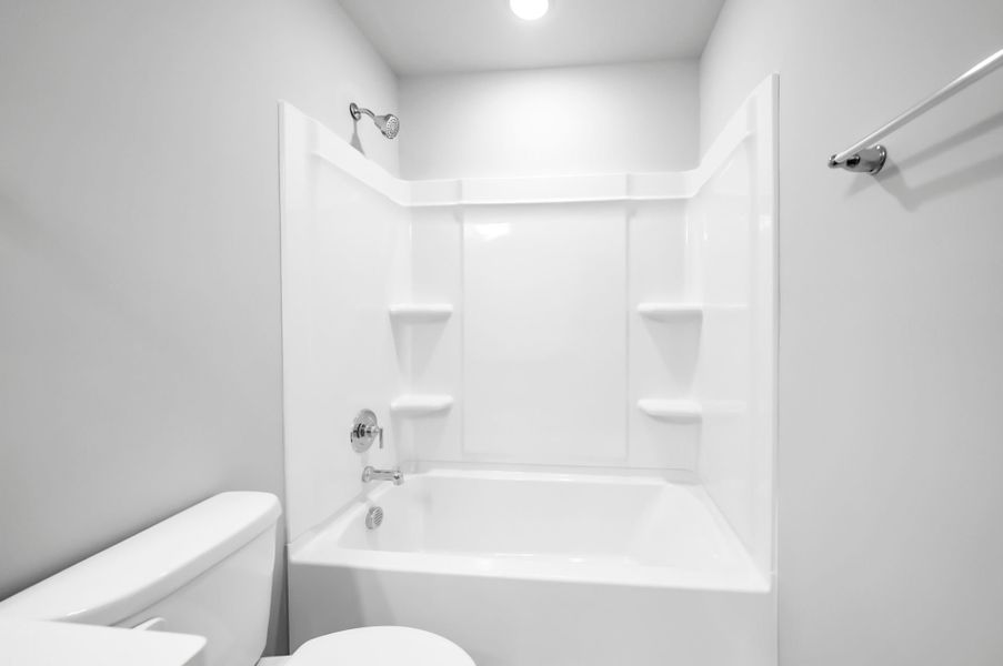 Furnished interior view inside a new home in Monroe Preserve, Chapin (Image 14).
