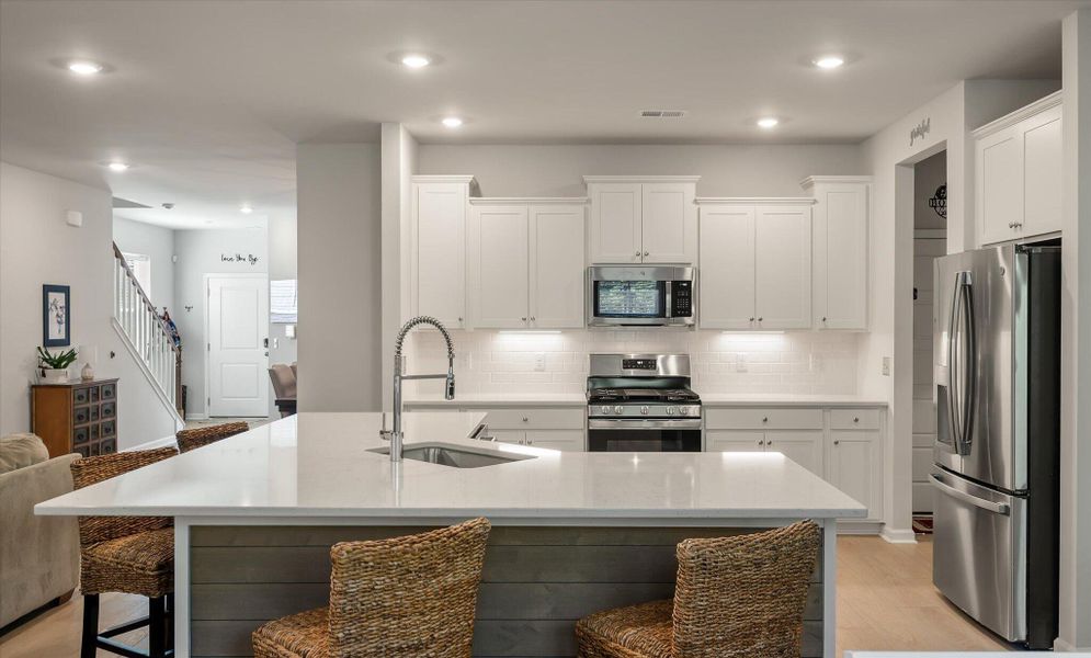 Furnished interior view inside a new home in , Johns Island (Image 12).