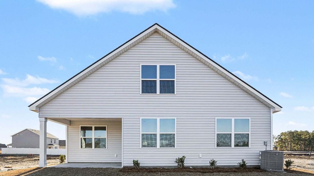 Representative exterior details of a home built from the Bristol by D.R. Horton in Evington Place, Longs (Image 3).