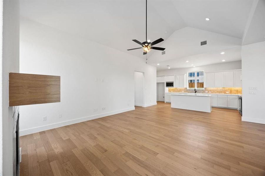 Spacious, unfurnished interior of a new home in The Heights at Uptown Celina, Celina (Image 14). Spacious, unfurnished interior of a new home in The Heights at Uptown Celina, Celina (Image 14).