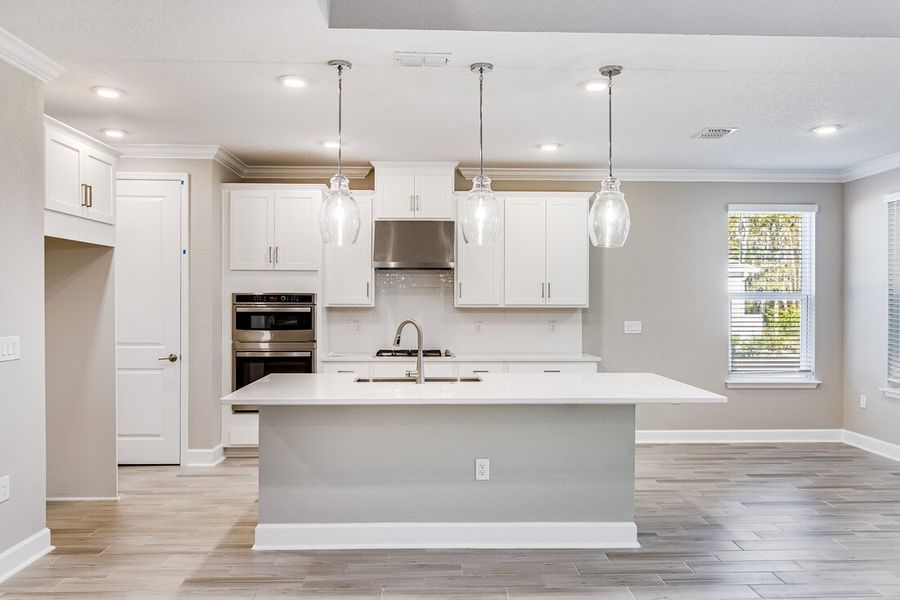 Furnished interior view inside a new home in Osprey Cove, St. Marys (Image 7). Furnished interior view inside a new home in Osprey Cove, St. Marys (Image 7).