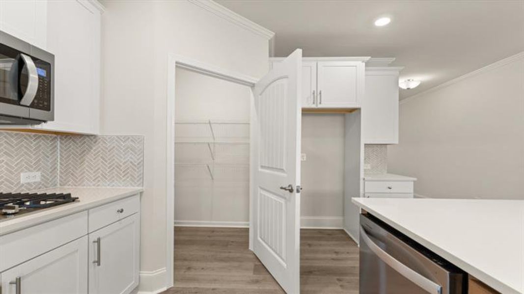 Furnished interior view inside a new home in Hamptons at Riverwood North, Dallas (Image 7).