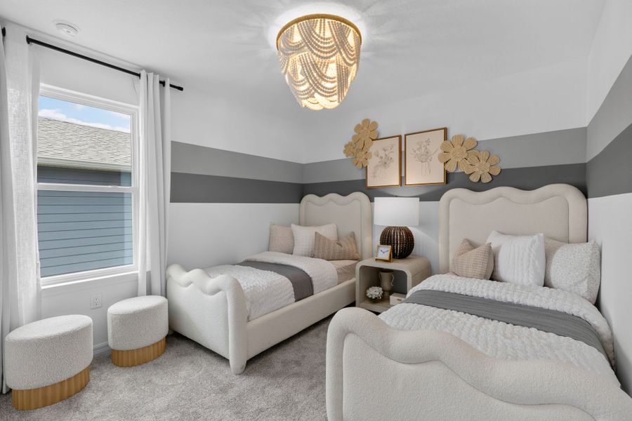 Representative furnished interior of a home built from the Mabel II by Pulte Homes in Lakehaven Estates, Clermont (Image 14). Representative furnished interior of a home built from the Mabel II by Pulte Homes in Lakehaven Estates, Clermont (Image 14).