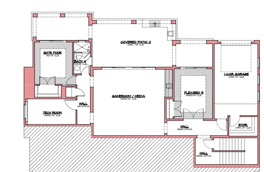 View of floor plan / room layout
