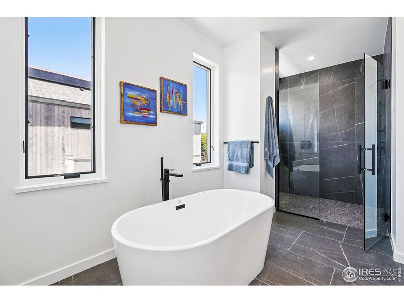 Furnished interior view inside a new home in , Boulder (Image 12).