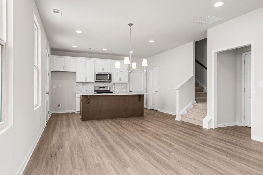 Furnished interior view inside a new home in , Auburn (Image 16).