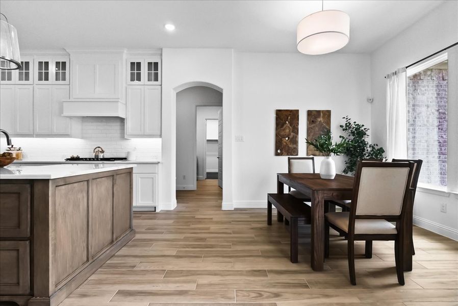 Representative furnished interior of a home built from the The Wellington II by Doug Parr Custom Homes in Monarch Manor, Poolville (Image 33).