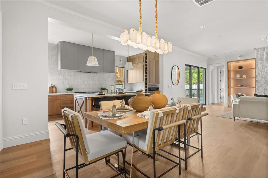 Furnished interior view inside a new home in , Winter Park (Image 41). Furnished interior view inside a new home in , Winter Park (Image 41).