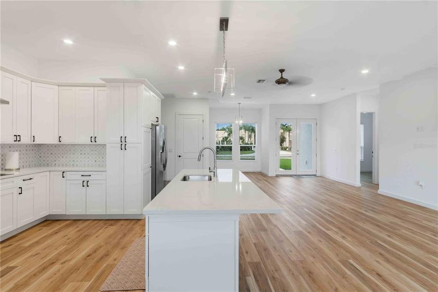 Furnished interior view inside a new home in , Punta Gorda (Image 33).