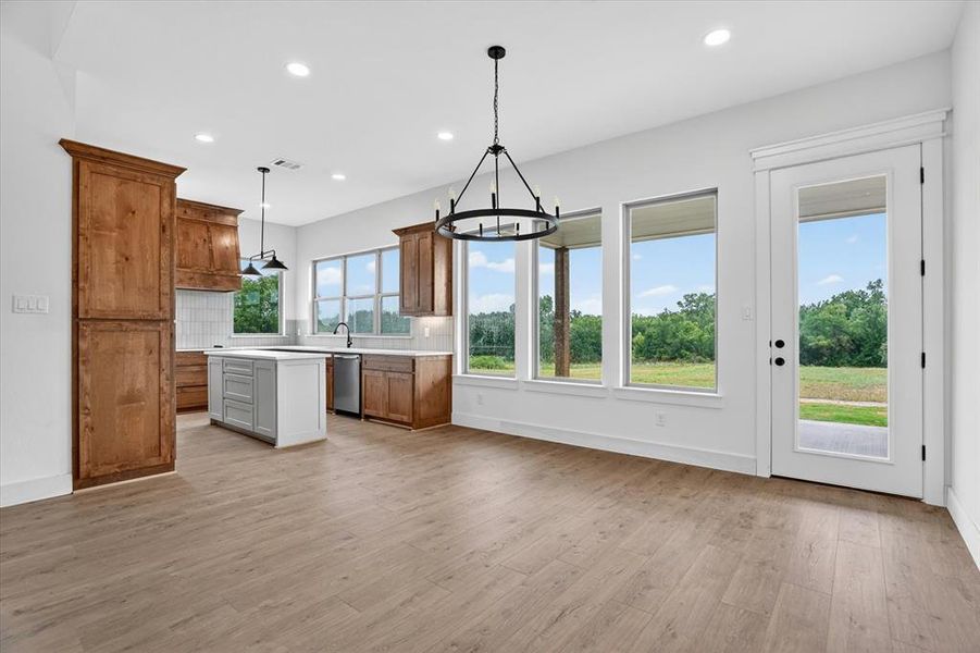 Spacious, unfurnished interior of a new home in , Poolville (Image 16).