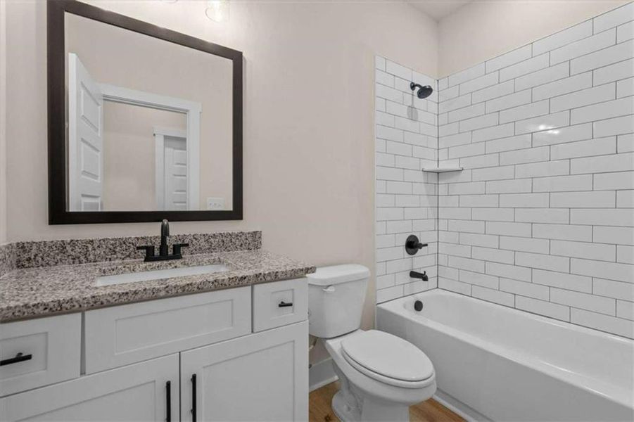 Furnished interior view inside a new home in , Temple (Image 7).