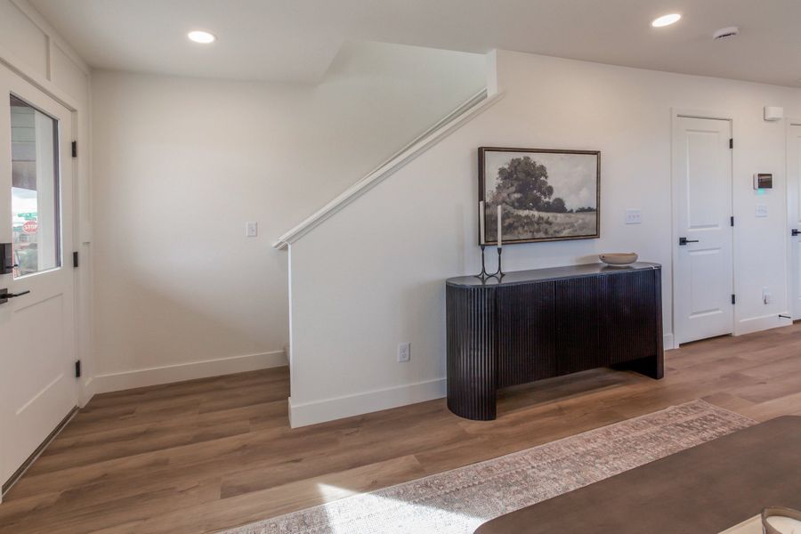 Representative furnished interior of a home built from the Magnolia by Hartford Homes in Prairie Song, Windsor (Image 18).