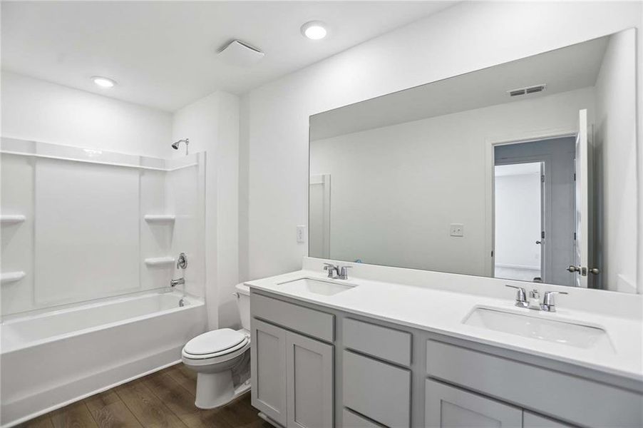 Furnished interior view inside a new home in The Pointe at Heron Bay, Locust Grove (Image 8).