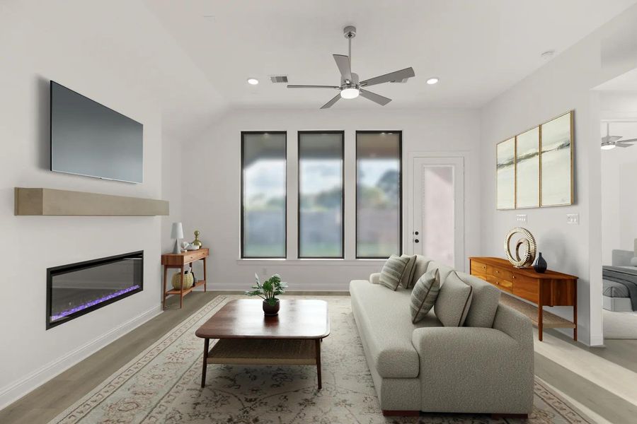 Kirby A Family room