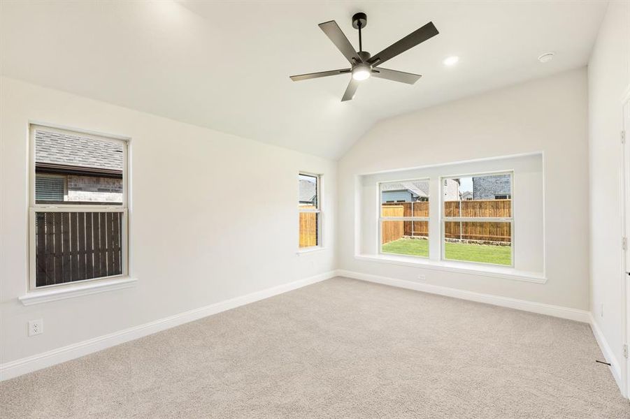 Spacious, unfurnished interior of a new home in Woodstone, Providence Village (Image 27).