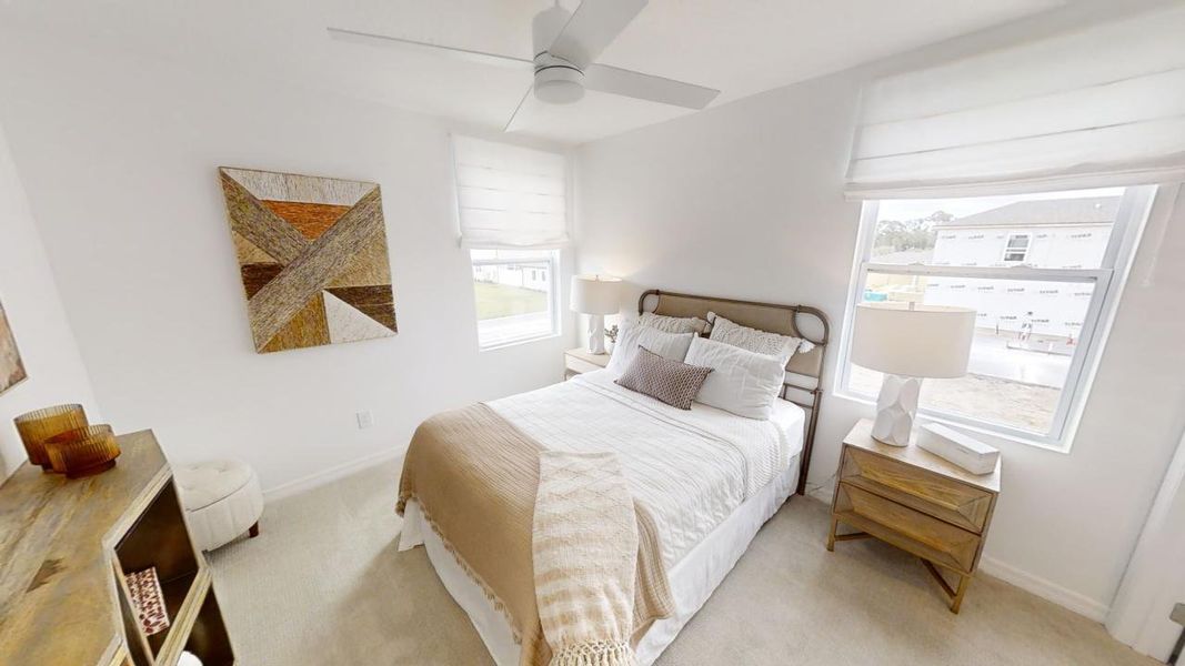 Furnished interior in a model home at Ellington Classical in St. Cloud (Image 6).