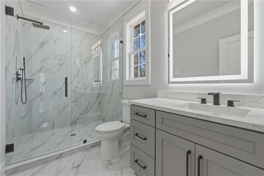 Furnished interior view inside a new home in , Lawrenceville (Image 6).