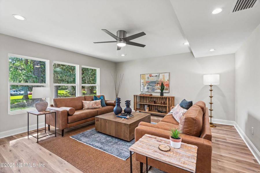 Furnished interior view inside a new home in , Jacksonville (Image 21). Furnished interior view inside a new home in , Jacksonville (Image 21).