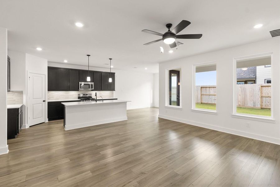 Open Concept Living Area Open Concept Living Area