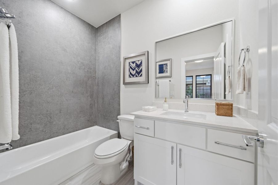 Furnished interior view inside a new home in Spring Valley Creek, Houston (Image 6).