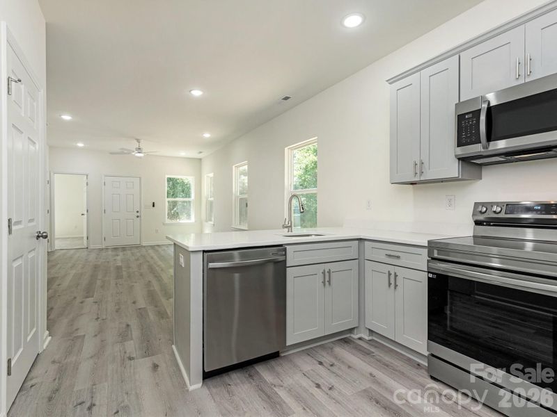 Furnished interior view inside a new home in , Midland (Image 5).