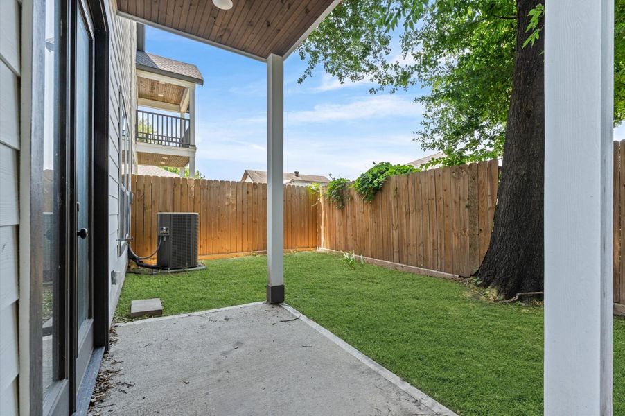 Exterior details and patio area of a home in , Houston (Image 24). Exterior details and patio area of a home in , Houston (Image 24).