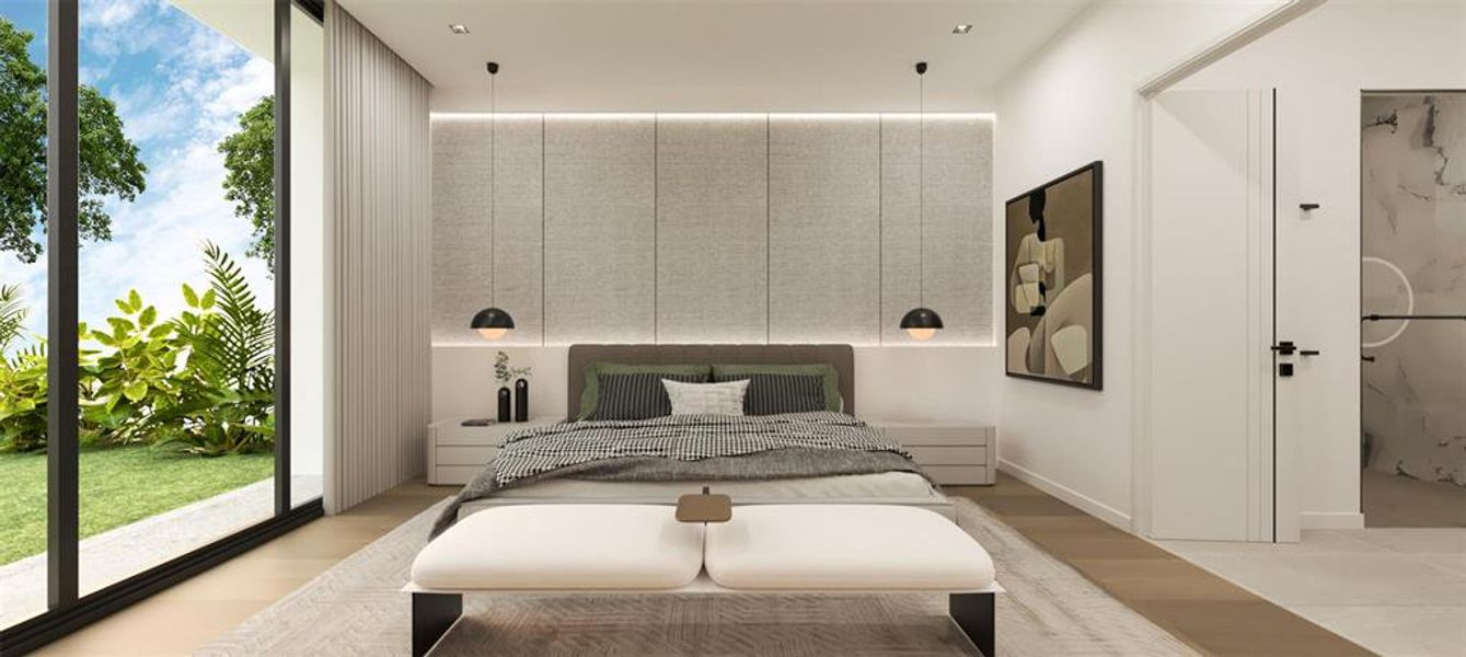 Furnished interior view inside a new home in , Heath (Image 13). Furnished interior view inside a new home in , Heath (Image 13).