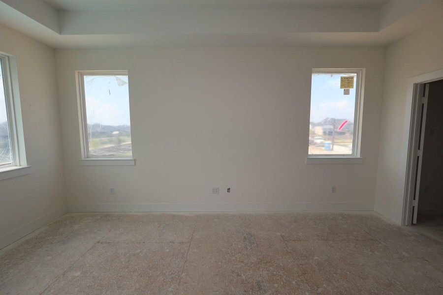 In-progress construction of a new home in Dunham Pointe, Cypress, TX (Image 9).