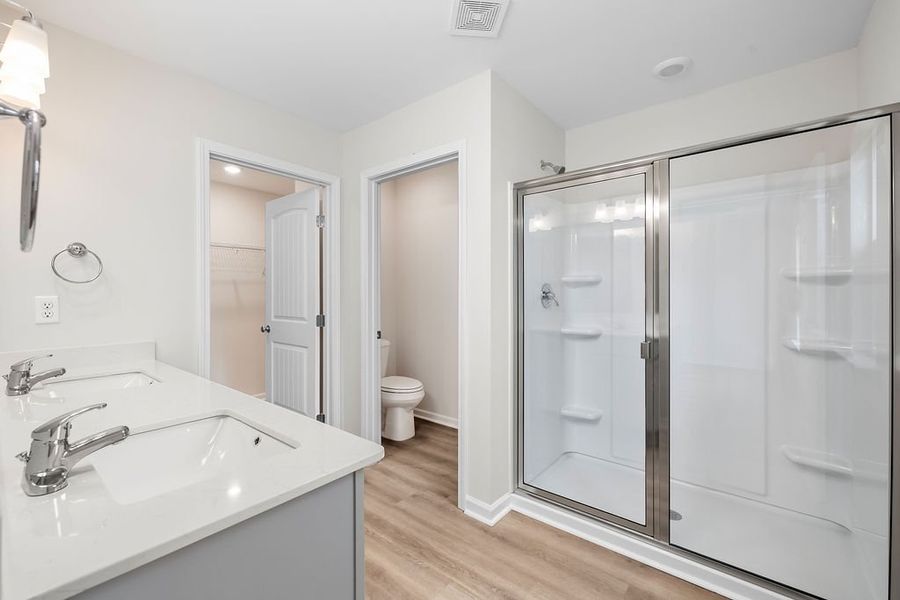 Furnished interior view inside a new home in Heritage at New Riverside, Bluffton (Image 9).