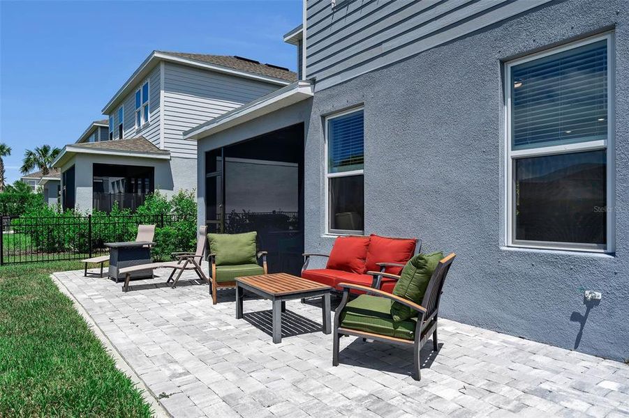 Exterior details and patio area of a home in , Nokomis (Image 31).