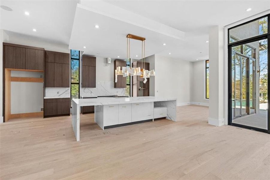 Furnished interior view inside a new home in , Marietta (Image 15).