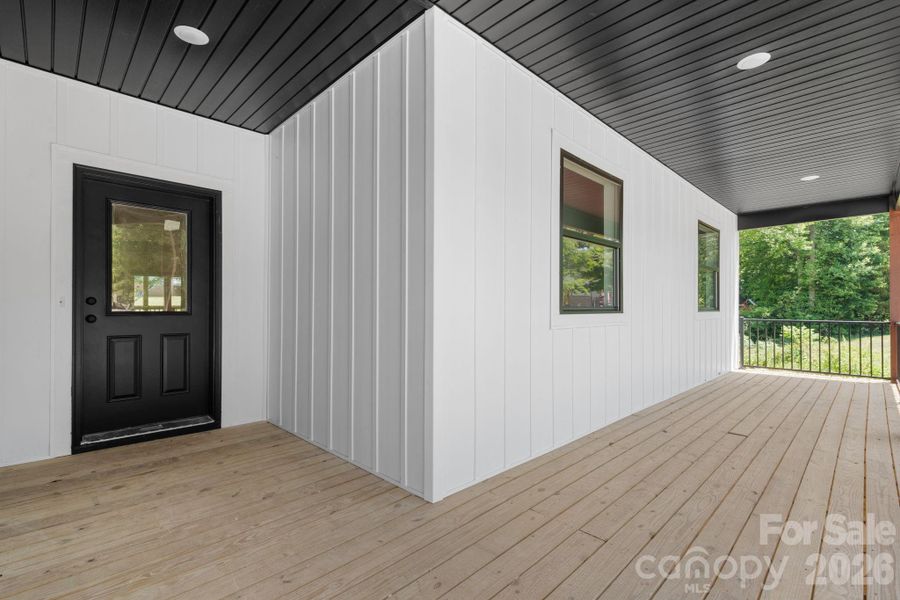 Exterior details and patio area of a home in , Taylorsville (Image 22).
