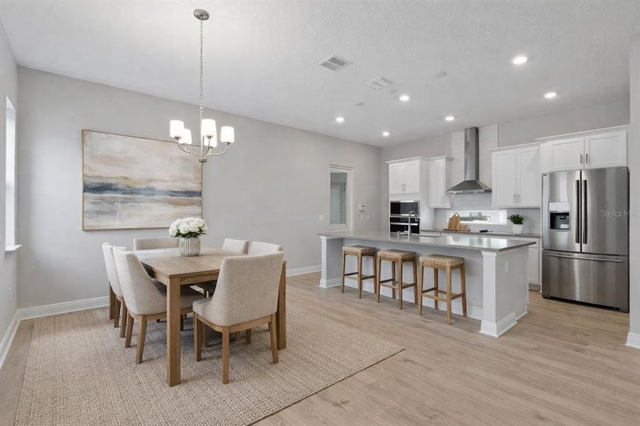 Furnished interior view inside a new home in Weslyn Park at Sunbridge, St. Cloud (Image 19).