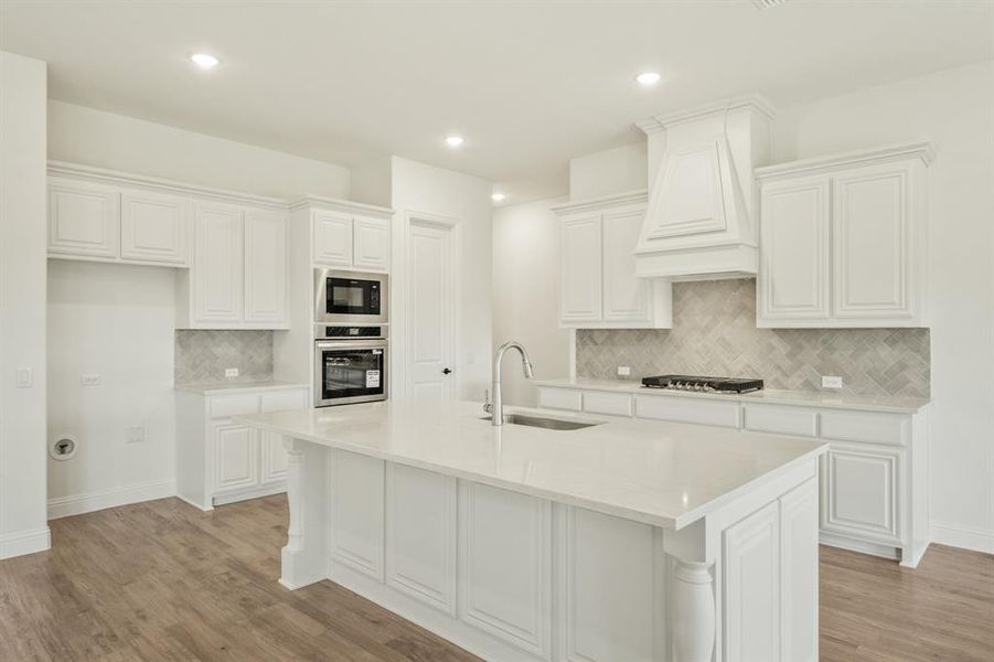 Furnished interior view inside a new home in Wildflower Ranch 60-65, Justin (Image 6). Furnished interior view inside a new home in Wildflower Ranch 60-65, Justin (Image 6).