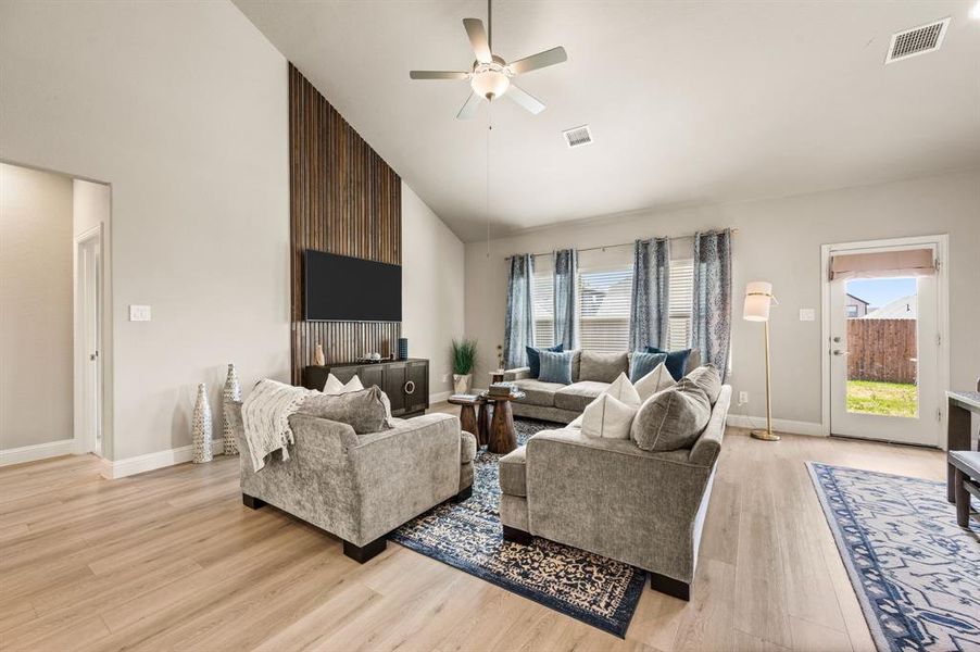 Furnished interior view inside a new home in , Fort Worth (Image 14).