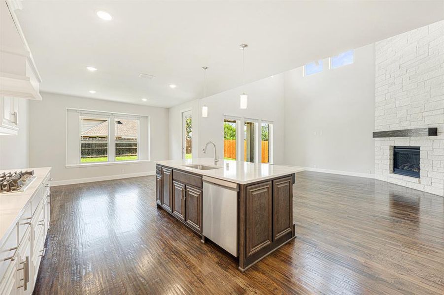 Furnished interior view inside a new home in Mockingbird Heights Classic 60, Midlothian (Image 18).