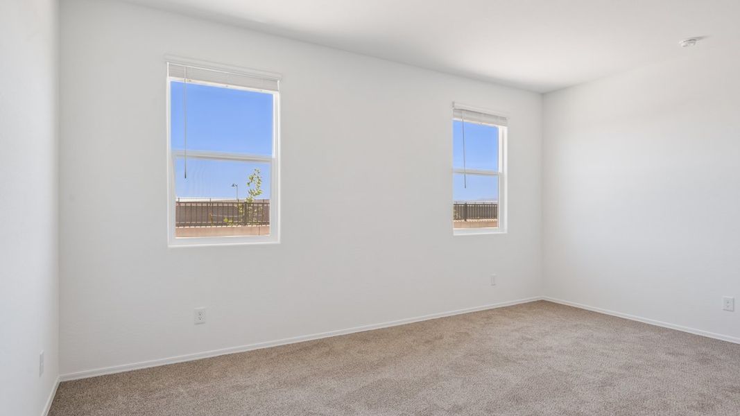 Spacious, unfurnished interior of a new home in Moonlight, Maricopa (Image 12). Spacious, unfurnished interior of a new home in Moonlight, Maricopa (Image 12).