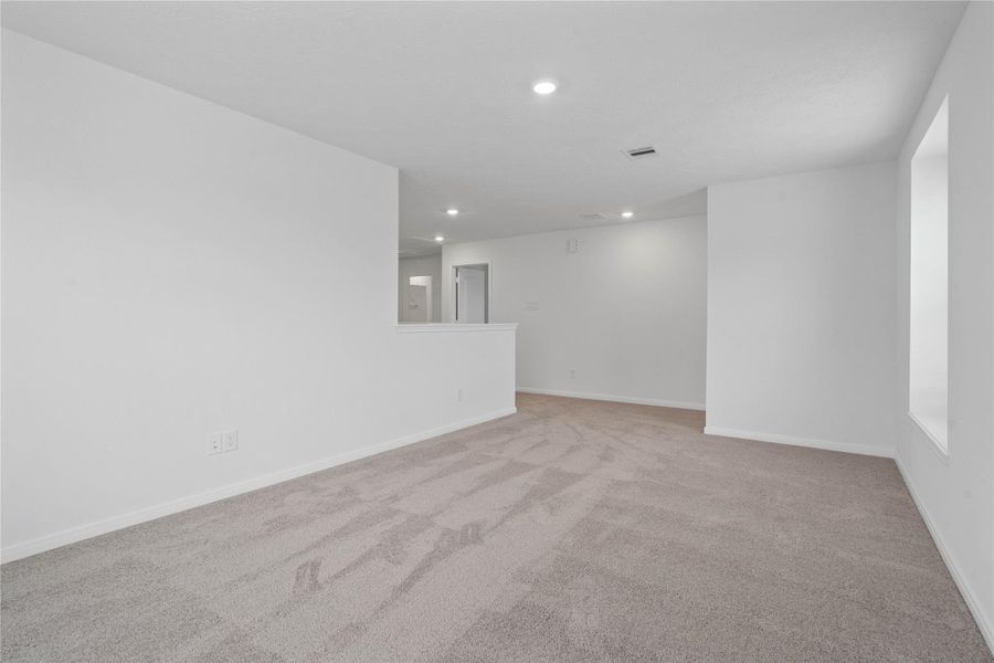 Additional view from the Loft looking towards hallway to bedrooms and bathrooms.