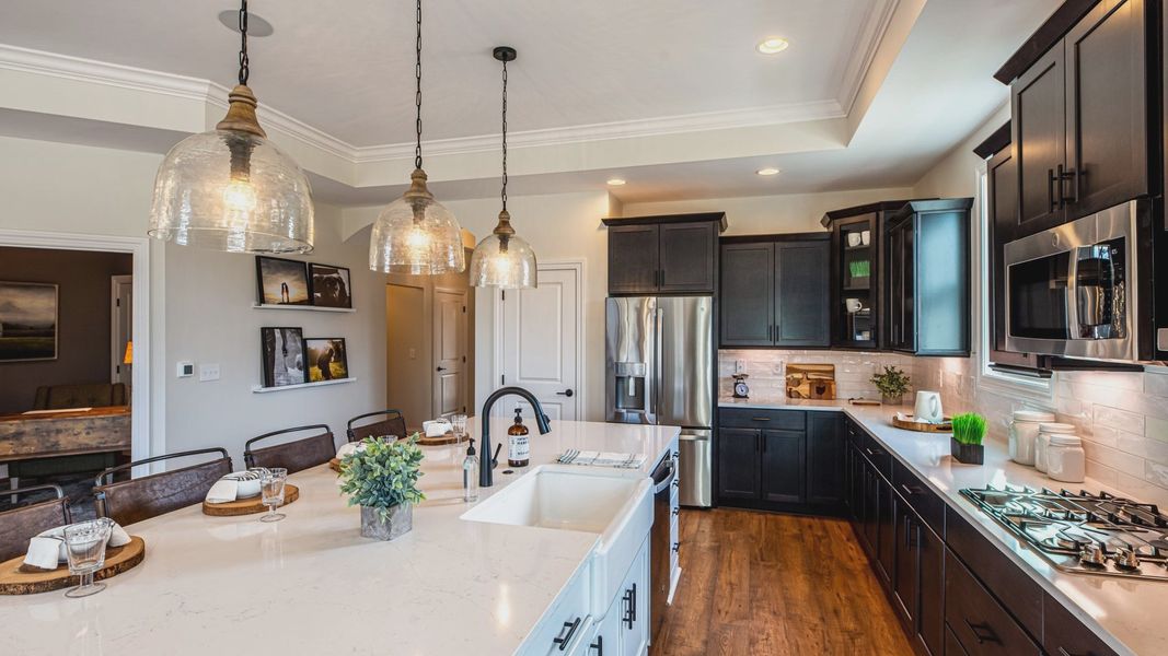 Representative furnished interior of a home built from the Torino by Epcon Communities in The Villas at Pinewood, Asheboro (Image 15).