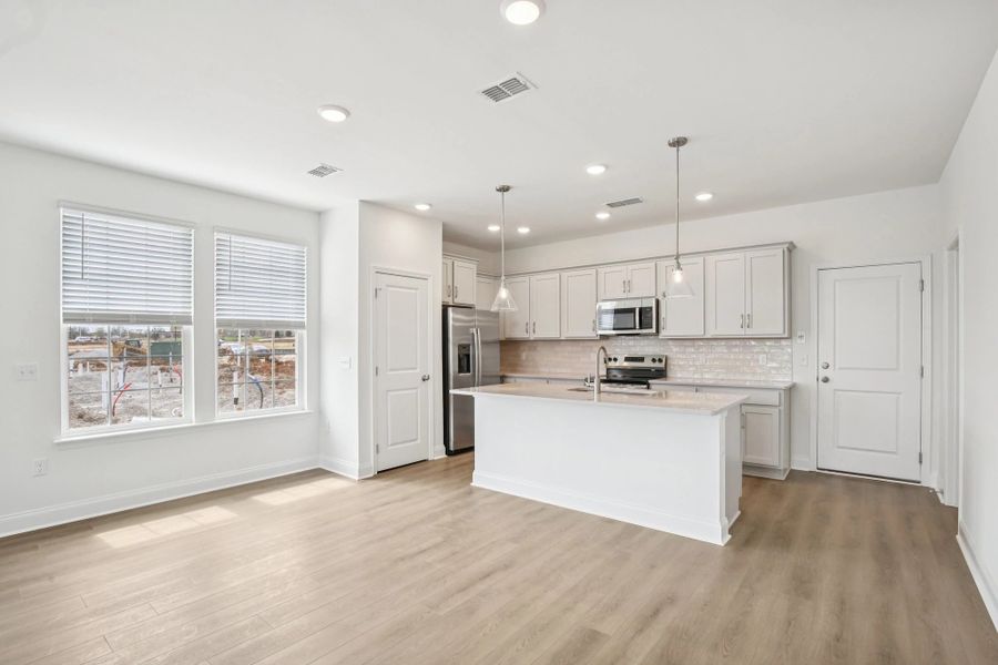 Furnished interior view inside a new home in Promenade at Clari Park, Murfreesboro (Image 8). Furnished interior view inside a new home in Promenade at Clari Park, Murfreesboro (Image 8).