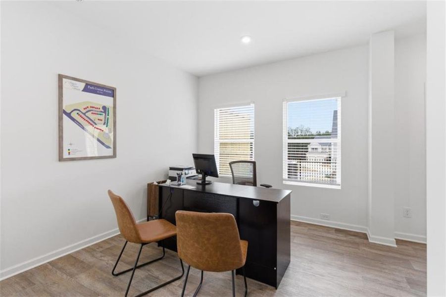 Furnished interior view inside a new home in Park Center Pointe, Mableton (Image 8).