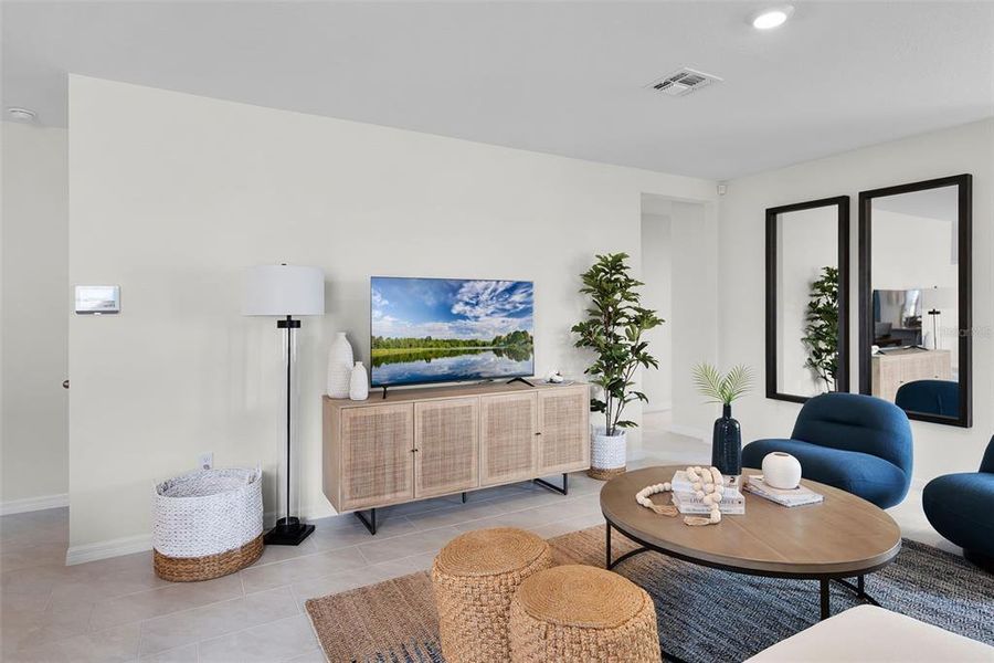 Furnished interior view inside a new home in , Davenport (Image 12).