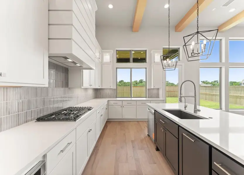 Furnished interior view inside a new home in Fulshear Lakes 70’s, Fulshear (Image 5). Furnished interior view inside a new home in Fulshear Lakes 70’s, Fulshear (Image 5).