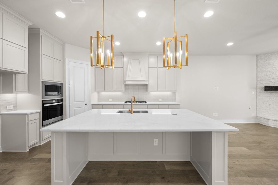 Furnished interior view inside a new home in Bridgewater, Midlothian (Image 8).